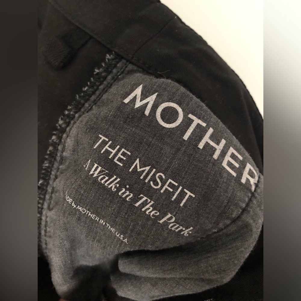 MOTHER The Misfit A Walk in The Park Black Size 27 - Picture 8 of 10